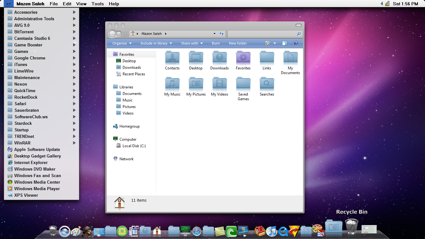Mac theme windows 7 64 bit free download free